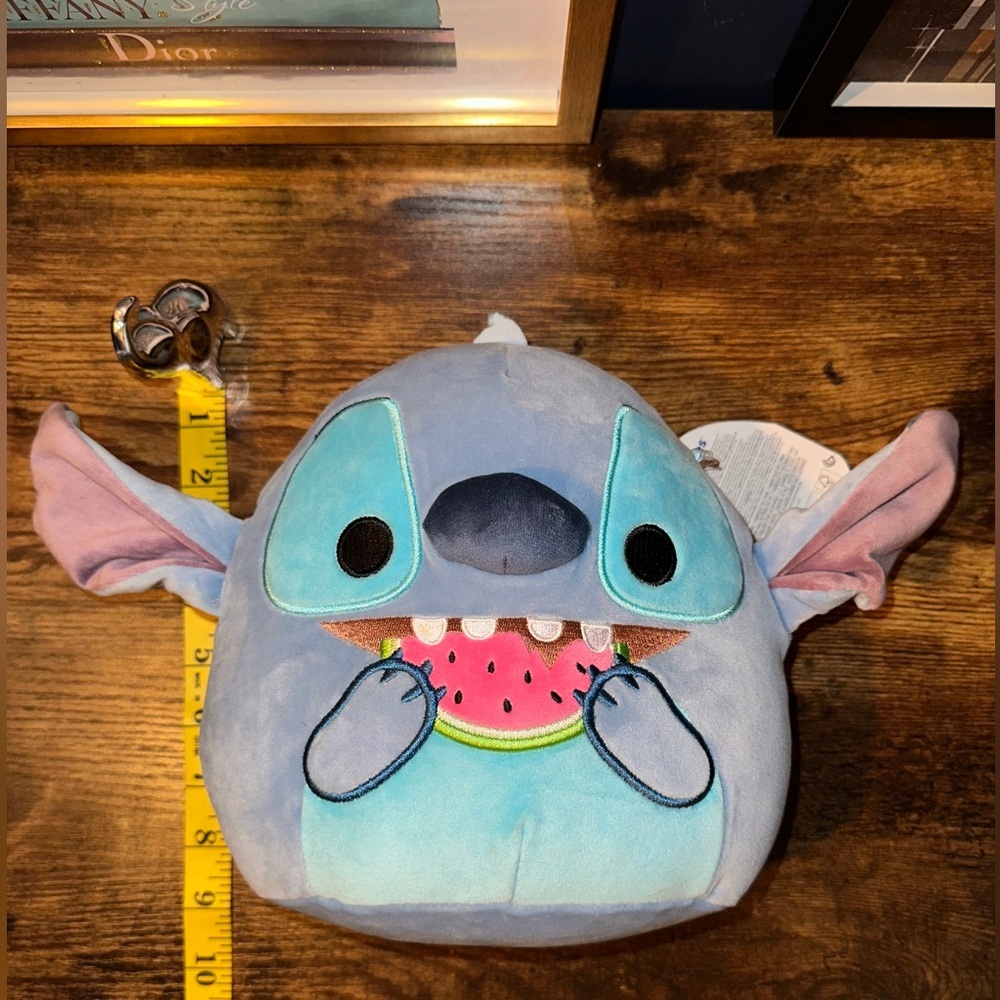 Squishmallows Original Disney 8-Inch Stitch Eating watermelon 🍉 - Picture 2 of 3